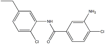 3-Amino-2',4-dichloro-5'-ethylbenzanilide,,结构式