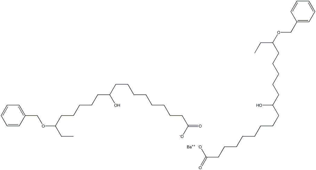  Bis(16-benzyloxy-10-hydroxystearic acid)barium salt