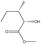(2S,3S)-2-Hydroxy-3-methylpentanoic acid methyl ester Struktur