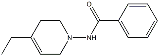 N-(4-Ethyl-1,2,5,6-tetrahydropyridine-1-yl)benzamide Structure