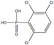 2,3,6-Trichlorophenylphosphonic acid 结构式
