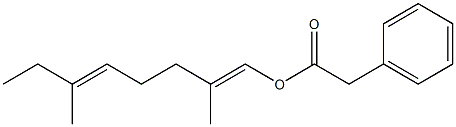 Phenylacetic acid 2,6-dimethyl-1,5-octadienyl ester