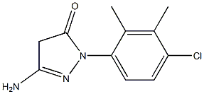 3-Amino-1-(4-chloro-2,3-dimethylphenyl)-5(4H)-pyrazolone