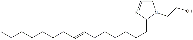 2-(7-Pentadecenyl)-3-imidazoline-1-ethanol Structure