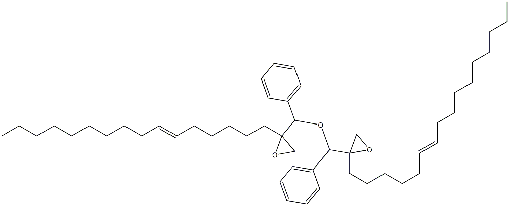 2-(6-ヘキサデセニル)フェニルグリシジルエーテル 化学構造式