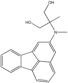 2-[(Fluoranthen-2-yl)methylamino]-2-methyl-1,3-propanediol|