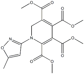 1-(5-Methylisoxazol-3-yl)-1,2-dihydropyridine-3,4,5,6-tetracarboxylic acid tetramethyl ester