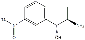 (1R,2R)-2-Amino-1-(3-nitrophenyl)-1-propanol Struktur