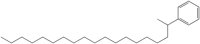 1-メチルオクタデシルベンゼン 化学構造式