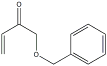 (ベンジルオキシメチル)エテニルケトン 化学構造式