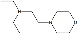 4-[2-(Diethylamino)ethyl]morpholine Struktur