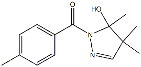  3,4,4-Trimethyl-3,4-dihydro-2-(4-methylbenzoyl)-2H-pyrazol-3-ol