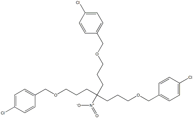 4-Nitro-4-[3-(4-chlorobenzyloxy)propyl]-1,7-bis(4-chlorobenzyloxy)heptane