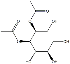 L-Glucitol 4,5-diacetate,,结构式