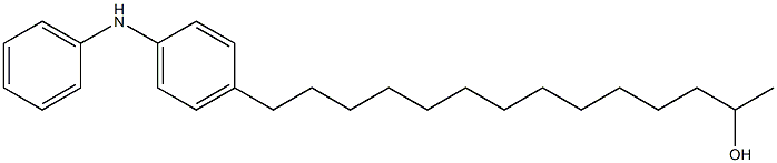 4-(13-Hydroxytetradecyl)phenylphenylamine|