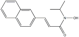 (E)-3-(2-Naphthalenyl)-N-isopropyl-2-propenehydroxamic acid