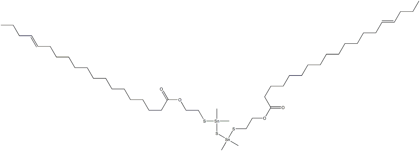 Bis[dimethyl[[2-(14-octadecenylcarbonyloxy)ethyl]thio]stannyl] sulfide|