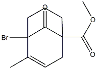 5-Bromo-4-methyl-9-oxobicyclo[3.3.1]non-3-ene-1-carboxylic acid methyl ester,,结构式