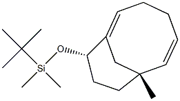 (7R,10S)-10-(tert-Butyldimethylsiloxy)-7-methylbicyclo[5.3.1]undeca-1,5-diene