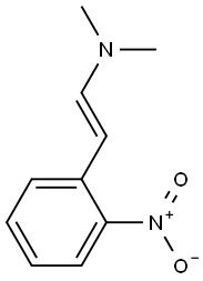 N,N-ジメチル-o-ニトロスチリルアミン 化学構造式