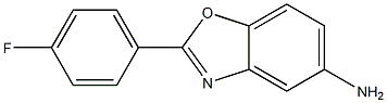 5-Amino-2-(4-fluorophenyl)benzoxazole 结构式