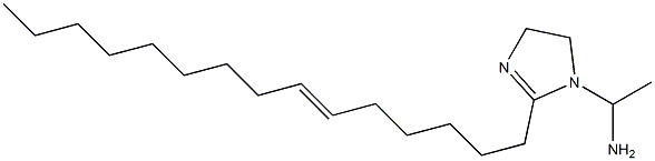 1-(1-Aminoethyl)-2-(6-pentadecenyl)-2-imidazoline,,结构式