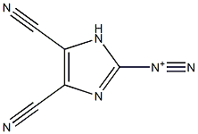 4,5-Dicyano-1H-imidazole-2-diazonium Struktur