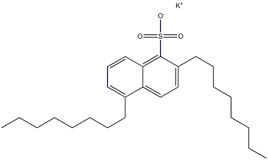 2,5-Dioctyl-1-naphthalenesulfonic acid potassium salt|