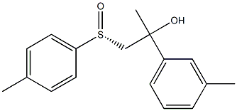 (R)-1-Methyl-1-(3-methylphenyl)-2-(4-methylphenylsulfinyl)ethanol