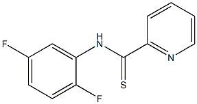 N-[2,5-Difluorophenyl]pyridine-2-carbothioamide Struktur