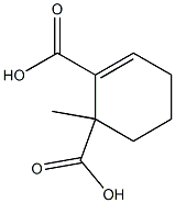 1,4,5,6-Tetrahydro-1-methylphthalic acid 结构式