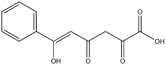 (5Z)-2,4-Dioxo-6-hydroxy-6-phenyl-5-hexenoic acid Structure