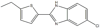 5-Chloro-2-(5-ethylthiophen-2-yl)-1H-benzimidazole
