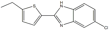 5-Chloro-2-(5-ethylthiophen-2-yl)-1H-benzimidazole|