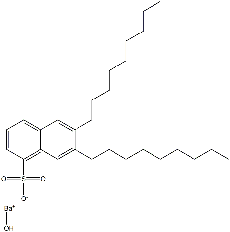 6,7-Dinonyl-1-naphthalenesulfonic acid hydroxybarium salt