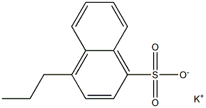4-Propyl-1-naphthalenesulfonic acid potassium salt