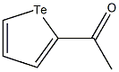 2-Acetyltellurophene Structure