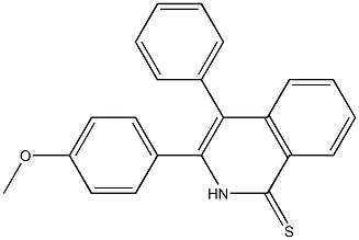 3-(4-Methoxyphenyl)-4-phenyl-1(2H)-isoquinolinethione