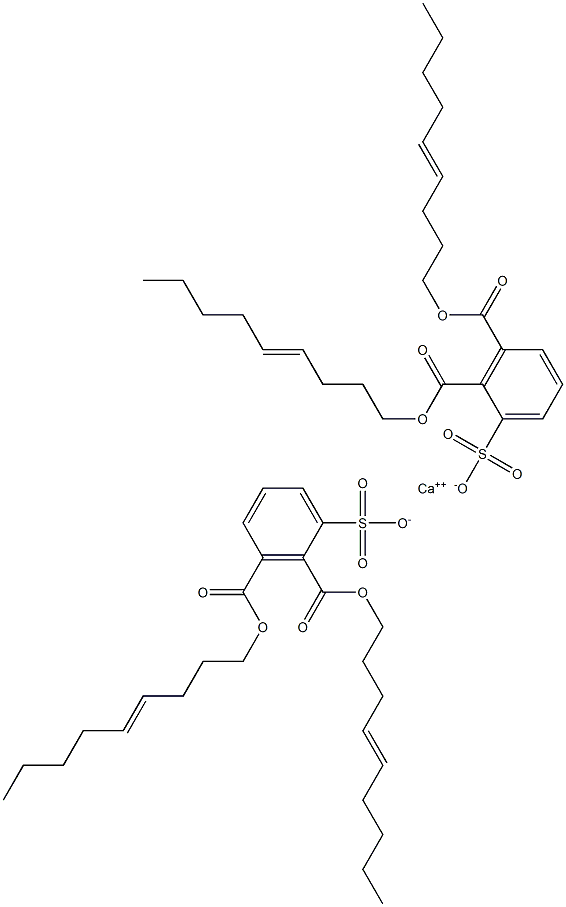 Bis[2,3-di(4-nonenyloxycarbonyl)benzenesulfonic acid]calcium salt