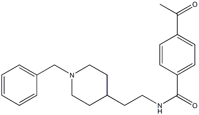 N-[2-(1-Benzyl-4-piperidinyl)ethyl]-4-acetylbenzamide