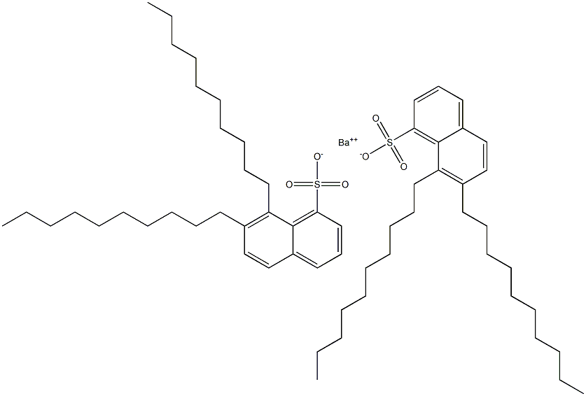  Bis(7,8-didecyl-1-naphthalenesulfonic acid)barium salt