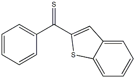 2-[Phenyl(thiocarbonyl)]benzo[b]thiophene Structure