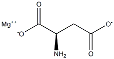 (R)-2-Aminosuccinic acid magnesium salt,,结构式