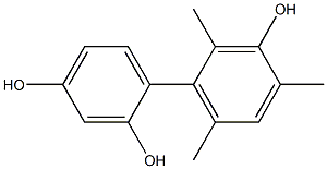 2',4',6'-Trimethyl-1,1'-biphenyl-2,3',4-triol