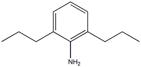 2,6-ジプロピルアニリン 化学構造式
