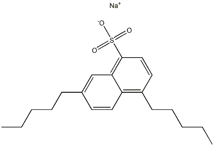 4,7-Dipentyl-1-naphthalenesulfonic acid sodium salt