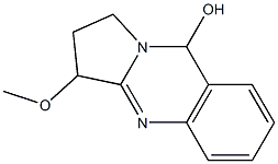  1,2,3,9-Tetrahydro-3-methoxypyrrolo[2,1-b]quinazolin-9-ol