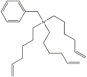 Tri(5-hexenyl)benzylaminium