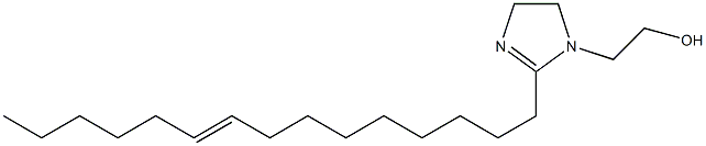 2-(9-Pentadecenyl)-2-imidazoline-1-ethanol Structure