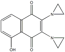 2,3-Bis(1-aziridinyl)-5-hydroxy-1,4-naphthoquinone